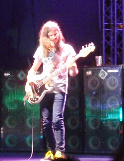 Nick Fyffe with Deep Purple  2011