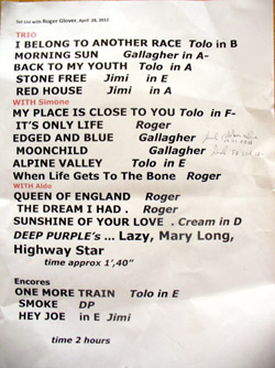 Ian Gillan 2012
