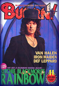 ritchie blackmore magazine cover