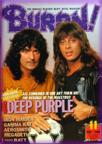 deep purple magazine cover