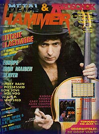 ritchie blackmore magazine cover