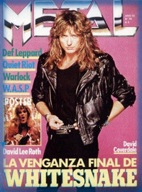 david coverdale magazine cover