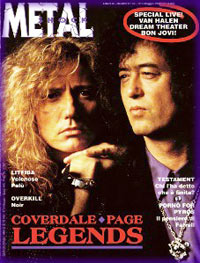 coverdale page magazine cover