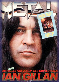 ian gillan magazine cover