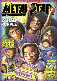 deep purple magazine cover