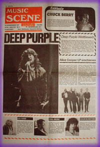 deep purple magazine cover