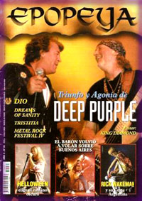 deep purple magazine cover