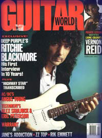 ritchie blackmore magazine cover