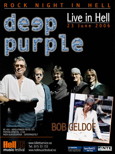 deep purple poster