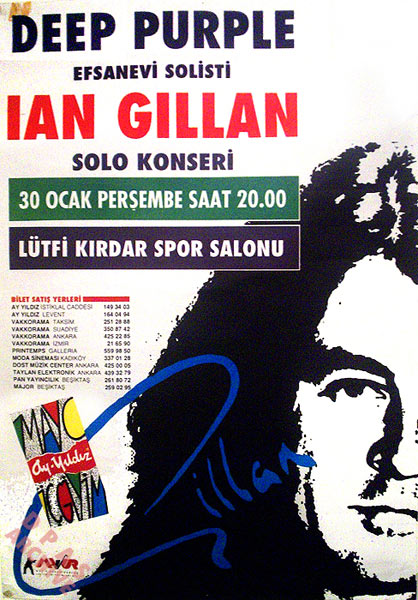 ian gillan poster