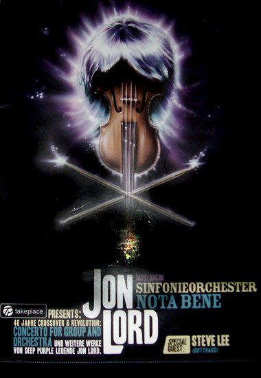 Jon Lord poster 2009