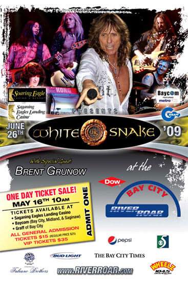 whitesnake poster